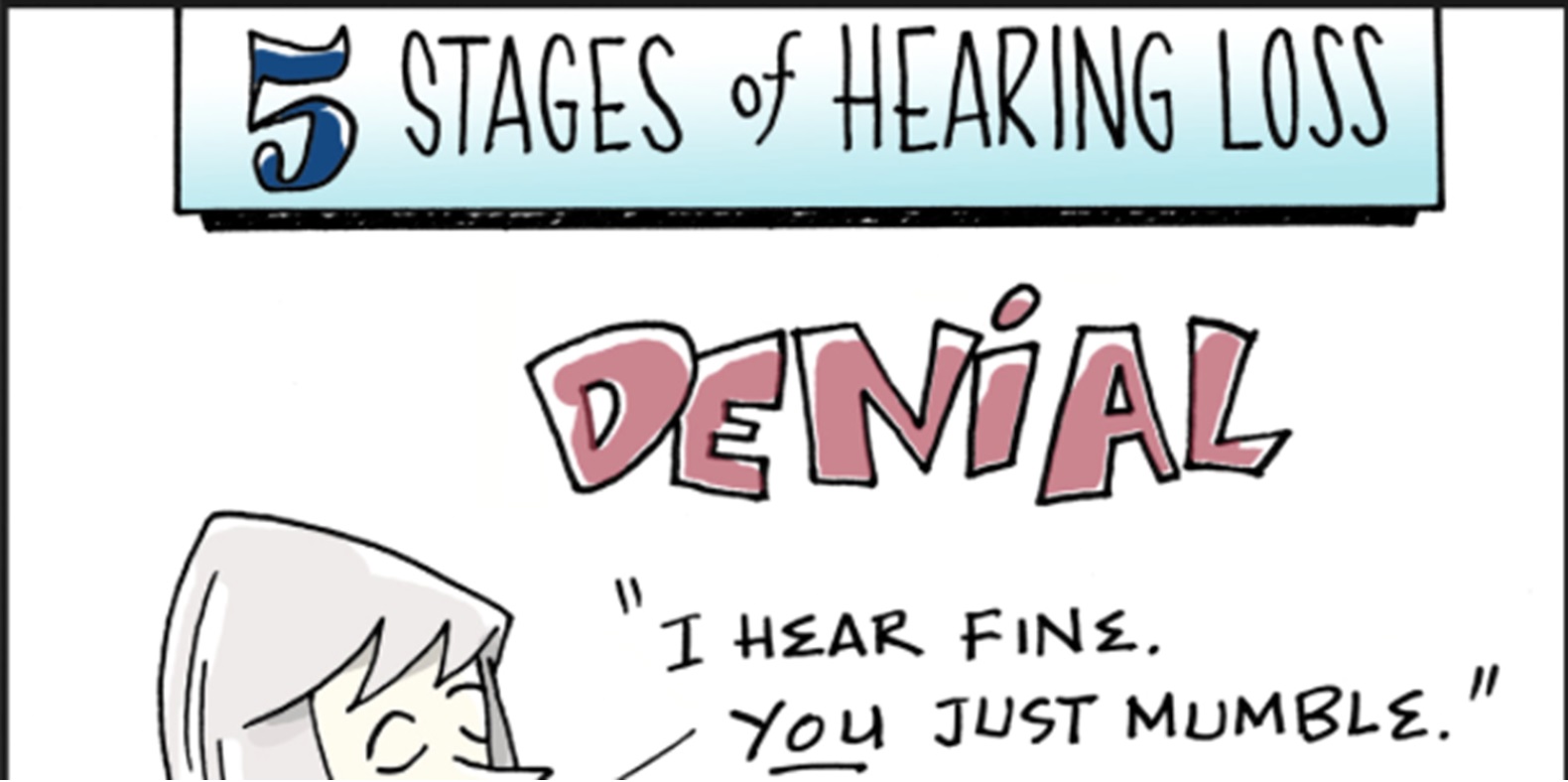 5 stages of hearing loss